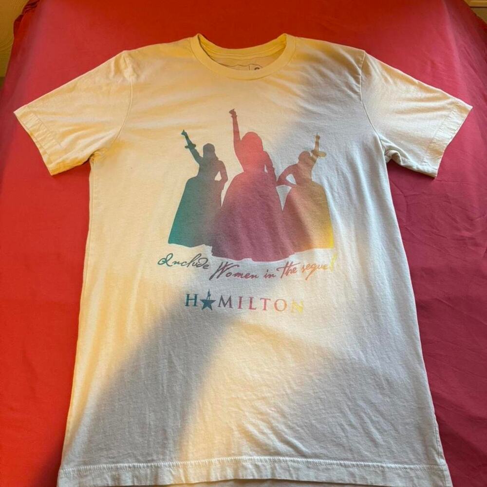 Creative Goods Hamilton the musical cotton t-shirt- Size Women's Medium